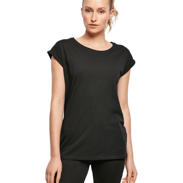 Women's organic extended shoulder tee Thumbnail