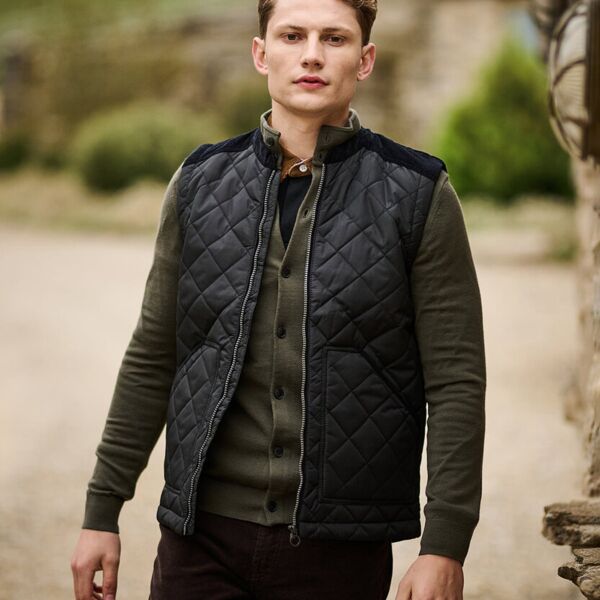 Moreton diamond quily gilet Thumbnail