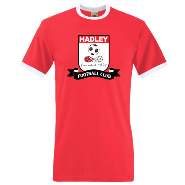 Hadley FC - Printed Ringer Cotton T-shirt Thumbnail