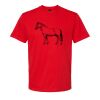 Softstyle™ midweight adult t-shirt Thumbnail
