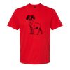 Softstyle™ midweight adult t-shirt Thumbnail
