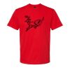 Softstyle™ midweight adult t-shirt Thumbnail