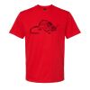 Softstyle™ midweight adult t-shirt Thumbnail