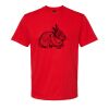 Softstyle™ midweight adult t-shirt Thumbnail