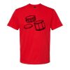 Softstyle™ midweight adult t-shirt Thumbnail