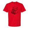 Softstyle™ midweight adult t-shirt Thumbnail