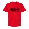 Softstyle™ midweight adult t-shirt Thumbnail