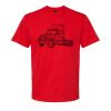 Softstyle™ midweight adult t-shirt Thumbnail