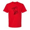Design version Softstyle™ midweight adult t-shirt Thumbnail