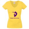 Lady-fit Valueweight V-Neck T-Shirt Thumbnail